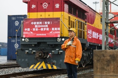 共建“一帶一路”經(jīng)貿(mào)合作在陜西結(jié)碩果 貨物進(jìn)出口蓄動(dòng)能注活力
